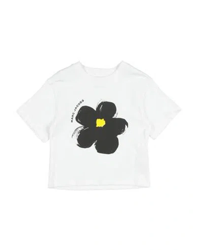 Marc Jacobs Babies'  Toddler Girl T-shirt White Size 5 Cotton