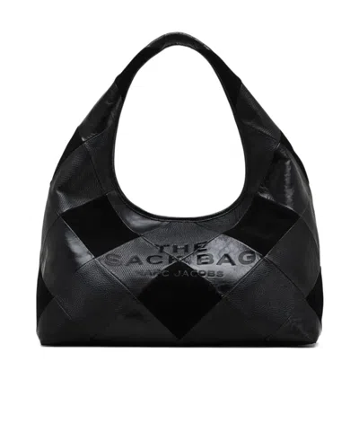 Marc Jacobs Top Handle Tote Bag In Black
