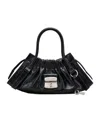 Marc Jacobs The Cristina Small Satchel Leather Cross-body Bag In Black