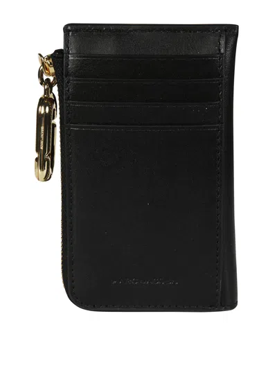 Marc Jacobs Top Zip Multi Wallet For Women In Black