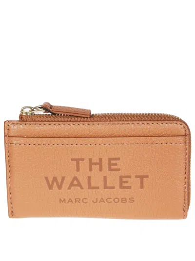 Marc Jacobs Top Zip Multi Wallet For Women In Brown
