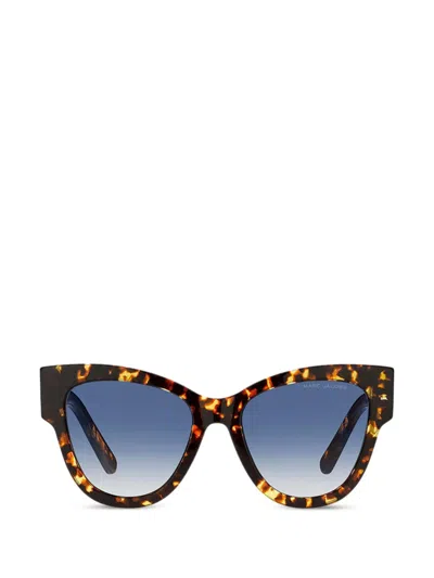 Marc Jacobs Tortoiseshell-frame Sunglasses In Brown