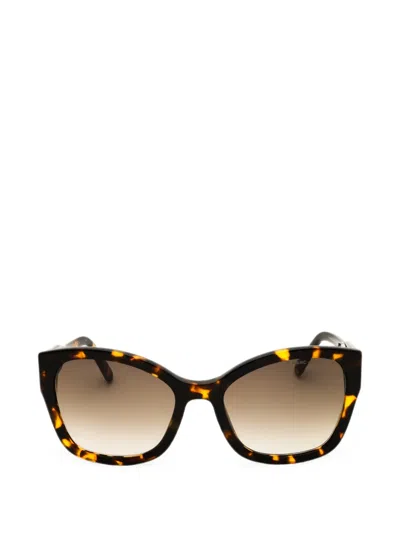 Marc Jacobs Tortoiseshell-effect Cat-eye Sunglasses In Pattern