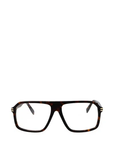 Marc Jacobs Tortoiseshell-effect Glasses In Brown
