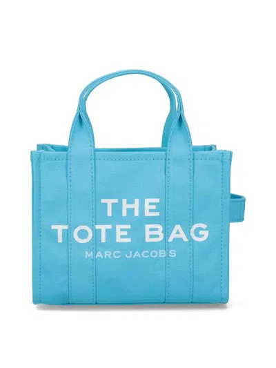 Marc Jacobs The Mini Tote Bag In Aqua