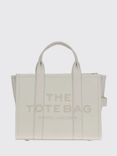 Marc Jacobs Tote Bag Woman Color Silver In White