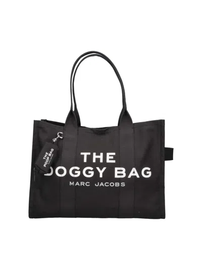 Marc Jacobs Tote Bag "the Doggy Bag" In Black