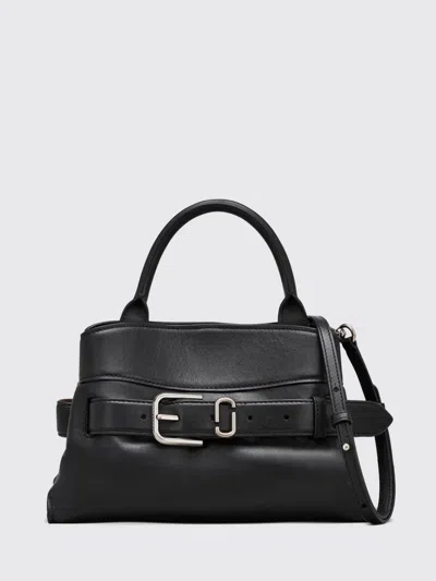 MARC JACOBS MARC JACOBS THE SMALL TOTE BAG LEATHER HANDBAG WITH DOUBLE J LOGO