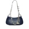 Marc Jacobs Denim Shoulder Bag In Blue