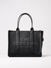 Marc Jacobs The Large Leather Tote Bag In Black