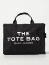 Marc Jacobs The Small Tote Bag Canvas In Black