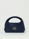 Marc Jacobs The Mini Crystal Denim Sack Bag