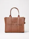Marc Jacobs The Large Tote Bag In Grained Leather In Brown