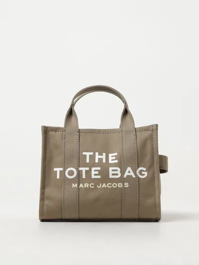 Marc Jacobs The Medium Tote Slate Green Bag In Brown