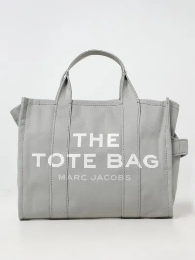Marc Jacobs Medium Tote Bag With Contrast Strap In 050 Wolf Grey
