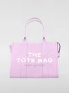 Marc Jacobs The Large Canvas Tote Bag In Lilac