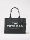 Marc Jacobs Rectangular Shape Tote Bag With 2 Handles In Military