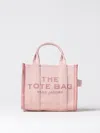 Marc Jacobs The Big Travel Tote With Printed Profiles In Pink