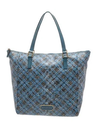 Pre-owned Marc Jacobs Tote In Blue