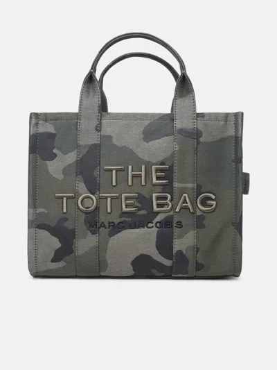 Marc Jacobs 'tote' Green Jacquard Midi Tote Bag
