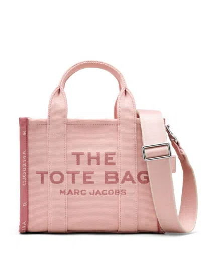 Marc Jacobs Tote The Small Pink Pastel Pink Logo