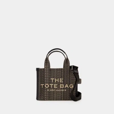 Marc Jacobs Monogram Jacquard Logo Detailed Small Tote Bag In Multi