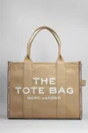 Marc Jacobs The Small Logo-print Tote Bag In Nude