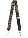Marc Jacobs The Outline Logo Shoulder Strap In Brown