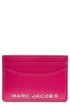 Marc Jacobs Trademarc Card Case In Lipstick