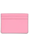 Shop Marc Jacobs Trademarc Card Case In Petal Pink