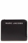 Marc Jacobs Trademarc Mini Compact Wallet In Black
