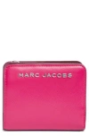 Marc Jacobs Trademarc Mini Compact Wallet In Pink
