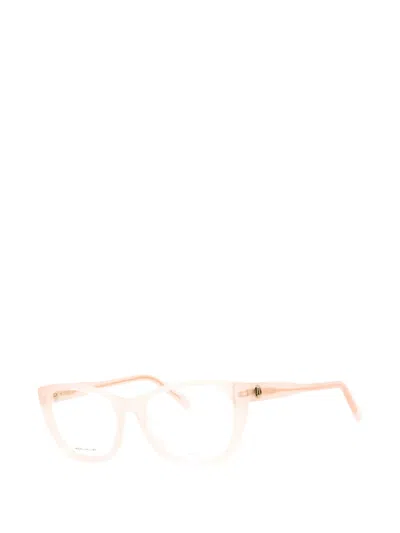 Marc Jacobs Transparent Glasses In Pink