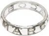 Marc Jacobs Transparent 'the Monogram' Bangle In 979 Clear/silver