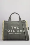 MARC JACOBS TRAVELER TOTE IN GREEN COTTON