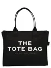 Marc Jacobs Shopper The Large Black Canvas Tote
