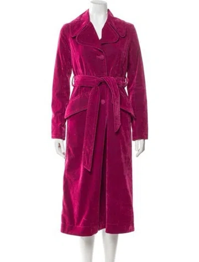 Pre-owned Marc Jacobs Trench Coat In Pink