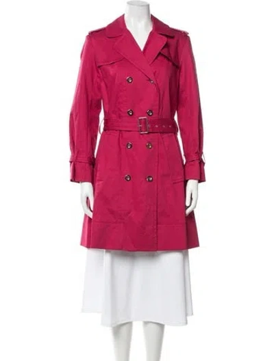 Pre-owned Marc Jacobs Trench Coat In Pink