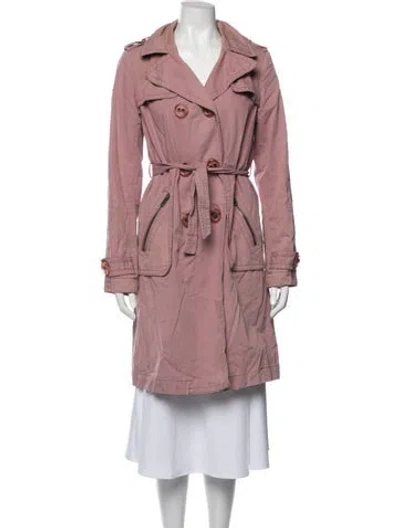 Pre-owned Marc Jacobs Trench Coat In Pink