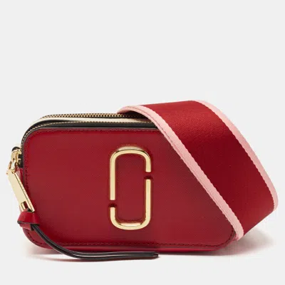 Pre-owned Marc Jacobs Tricolor Patent Leather Snapshot Camera Crossbody Bag