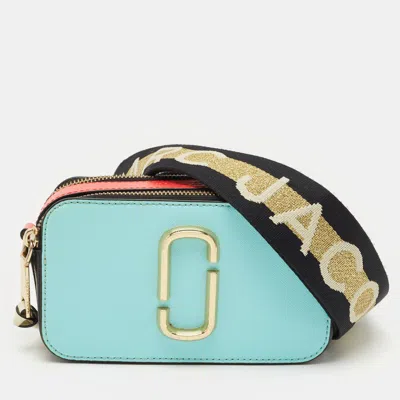 Pre-owned Marc Jacobs Tricolor Patent Leather Snapshot Camera Crossbody Bag