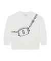 Marc Jacobs Trompe L'oeil-print Cotton Sweatshirt In White