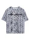 Marc Jacobs Trompe L'oeil-print T-shirt In Gray
