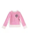 Marc Jacobs Trompe Loeuil Crewneck In Pink