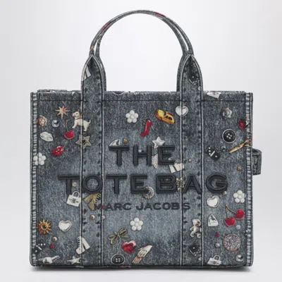 Marc Jacobs Trompe Medium Tote Bag In Blue