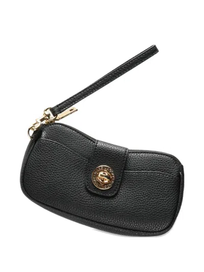Marc Jacobs Turn-lock Fastening Clutch Bag In Black
