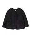 Marc Jacobs Giacca Boxy In Tweed In Black