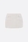 Marc Jacobs Women's Tweed Mini Skirt In Ivory