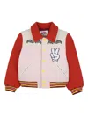 Marc Jacobs Two-tone Embroidered Bomber Jacket In Multi