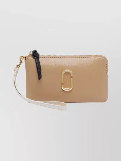 Marc Jacobs Two-tone Snapshot Wristlet Clutch Bag